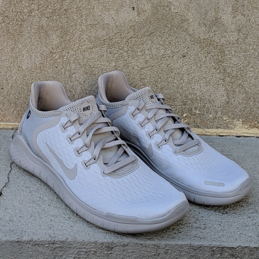 Nike Free RN 2018 Triple Gray - Worn Once